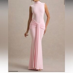 Club L London Pink Maxi Dress